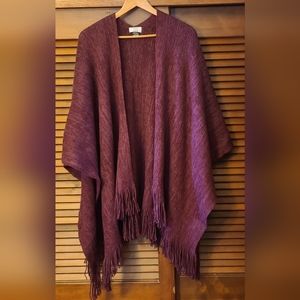 David & Young knit shawl/wrap